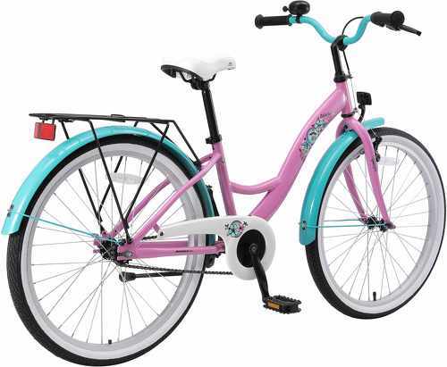 BIKESTAR-BIKESTAR Vélo enfant pour filles de 10 - 13 ans | Bicyclette enfant 24 pouces classique avec freins | Rose-2