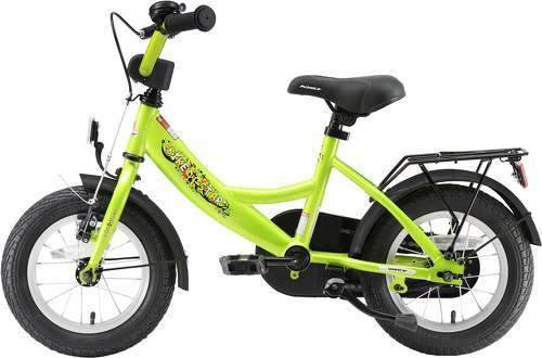 BIKESTAR-BIKESTAR Vélo enfant pour garcons et filles de 3 - 4 ans | Bicyclette enfant 12 pouces moderne avec freins | Bleu & Vert-1