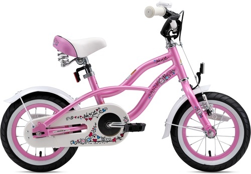 BIKESTAR-BIKESTAR Vélo enfant pour garcons et filles de 3 - 4 ans | Bicyclette enfant 12 pouces cruiser avec freins-1