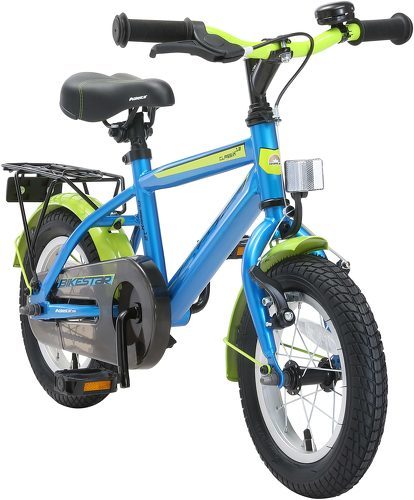 BIKESTAR Vélo Enfant pour Garcons et Filles de 3-4 Ans | Bicyclette Enfant  12 Pouces Cruiser avec Freins | Bleu