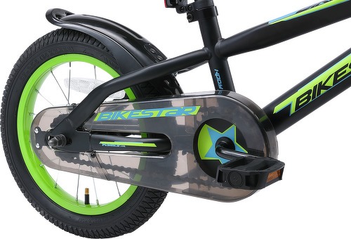 BIKESTAR-BIKESTAR Vélo enfant pour garcons et filles de 4 - 5 ans | Bicyclette enfant 14 pouces VTT avec freins | Noir & Vert-4