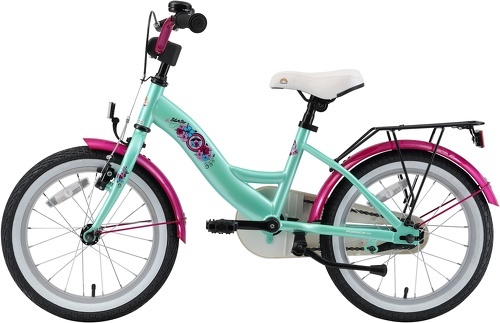 BIKESTAR-BIKESTAR Vélo enfant pour garcons et filles de 4 - 5 ans | Bicyclette enfant 16 pouces classique avec freins | Rose-2