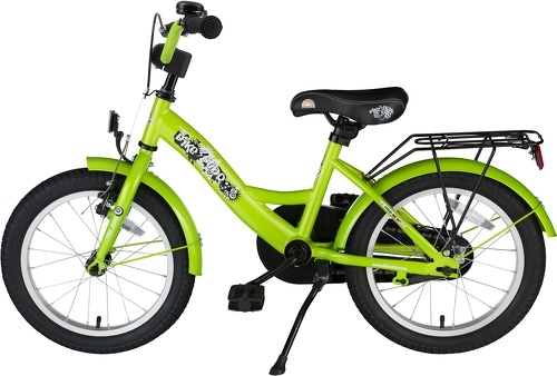 BIKESTAR-BIKESTAR Vélo enfant pour garcons et filles de 4 - 5 ans | Bicyclette enfant 16 pouces classique avec freins | Rose-2