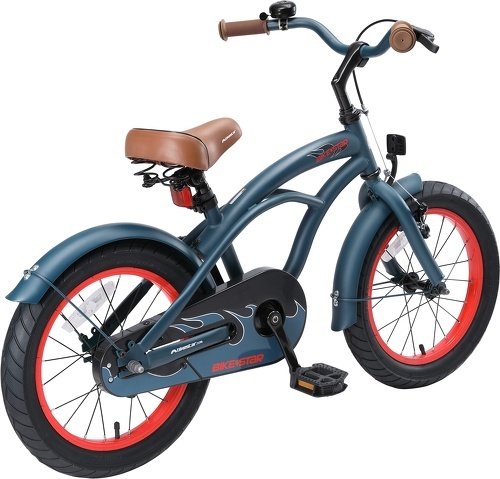 BIKESTAR-BIKESTAR Vélo enfant pour garcons et filles de 4 - 5 ans | Bicyclette enfant 16 pouces cruiser avec freins-3