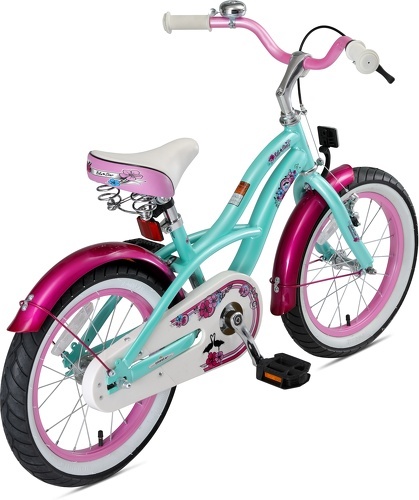 BIKESTAR-BIKESTAR Vélo enfant pour garcons et filles de 4 - 5 ans | Bicyclette enfant 16 pouces cruiser avec freins-3