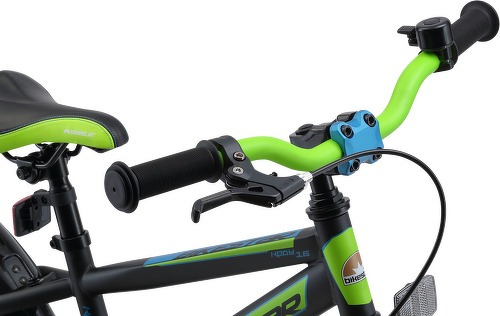 BIKESTAR-BIKESTAR Vélo enfant pour garcons et filles de 4 - 5 ans | Bicyclette enfant 16 pouces Mountainbike avec freins | Noir & Vert-4