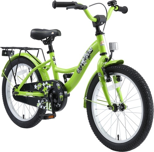 BIKESTAR-BIKESTAR Vélo enfant pour garcons et filles de 5 - 7 ans | Bicyclette enfant 18 pouces classique avec freins-1