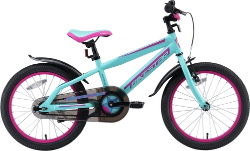 BIKESTAR-BIKESTAR Vélo enfant pour garcons et filles de 5 - 7 ans | Bicyclette enfant 18 pouces VTT avec freins-1