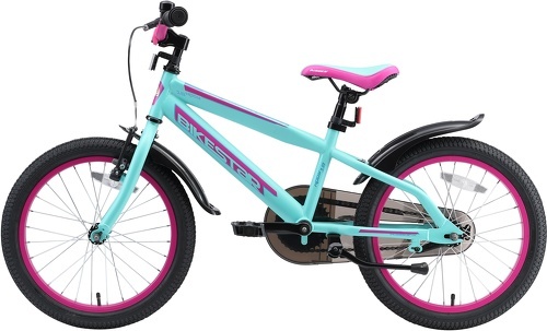 BIKESTAR-BIKESTAR Vélo enfant pour garcons et filles de 5 - 7 ans | Bicyclette enfant 18 pouces VTT avec freins-2