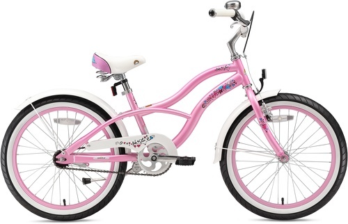 BIKESTAR-BIKESTAR Vélo enfant pour garcons et filles de 6 ans | Bicyclette enfant 20 pouces cruiser avec freins | Bleu-2