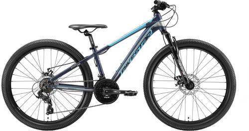 BIKESTAR-BIKESTAR VTT en aluminium, frein à disque, 21 vitesses Shimano, 26 pouces | Mountainbike suspension avant cadre 13", 16 pouces | Blanc-1