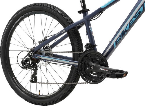 BIKESTAR-BIKESTAR VTT en aluminium, frein à disque, 21 vitesses Shimano, 26 pouces | Mountainbike suspension avant cadre 13", 16 pouces | Blanc-3