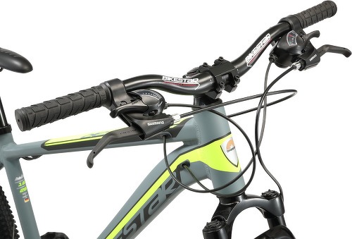 BIKESTAR-BIKESTAR VTT en aluminium, frein à disque, 21 vitesses Shimano, 26 pouces | Mountainbike suspension avant cadre 13", 16 pouces-4