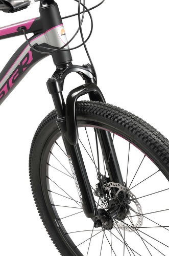 BIKESTAR-BIKESTAR VTT en aluminium, frein à disque, 21 vitesses Shimano, 26 pouces | Mountainbike suspension avant cadre 13", 16 pouces-3