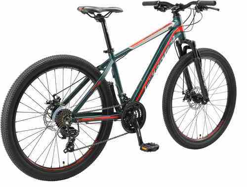 BIKESTAR-BIKESTAR VTT en aluminium, frein à disque, 21 vitesses Shimano, 26 pouces | Mountainbike suspension avant cadre 13", 16 pouces-2