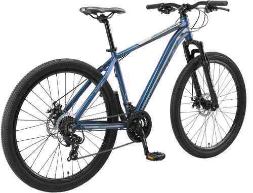 BIKESTAR-BIKESTAR VTT en aluminium, frein à disque, 21 vitesses Shimano, 27.5 pouces | Mountainbike cadre 18" pouces MTB suspension avant-2