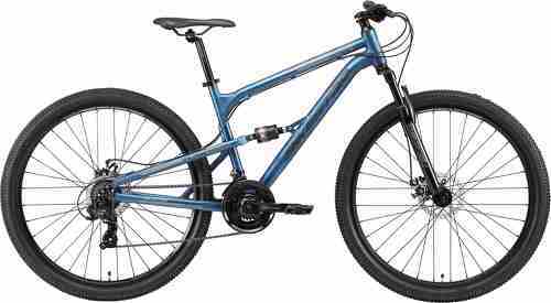 BIKESTAR-BIKESTAR VTT en aluminium, frein à disque, 21 vitesses Shimano, 29 pouces | Mountainbike tout suspension integral cadre 17.5 pouces-1