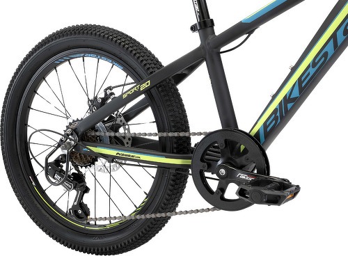 BIKESTAR-BIKESTAR VTT Vélo tout terrain 20" pour enfants de 6 - 9 ans | Bicyclette cadre 11.5 pouces 7 vitesses Shimano, hardtail, Freins Disque-3