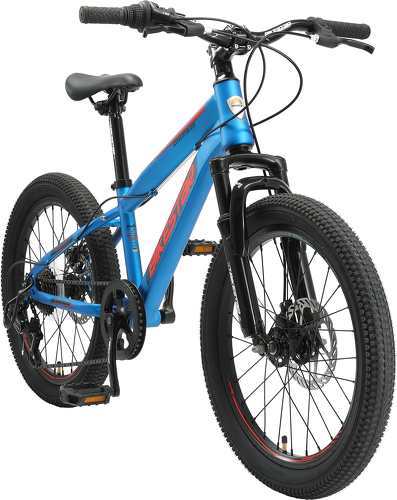 BIKESTAR-BIKESTAR VTT Vélo tout terrain 20" pour enfants de 6 - 9 ans | Bicyclette cadre 11 pouces 7 vitesses Shimano, hardtail, Freins Disque | Bleu-image-1