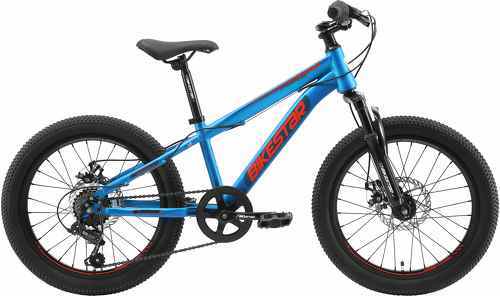 BIKESTAR-BIKESTAR VTT Vélo tout terrain 20" pour enfants de 6 - 9 ans | Bicyclette cadre 11 pouces 7 vitesses Shimano, hardtail, Freins Disque | Menthe-1