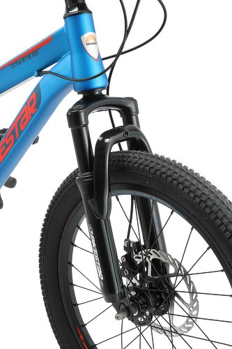 BIKESTAR-BIKESTAR VTT Vélo tout terrain 20" pour enfants de 6 - 9 ans | Bicyclette cadre 11 pouces 7 vitesses Shimano, hardtail, Freins Disque | Menthe-4