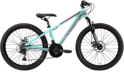 BIKESTAR-BIKESTAR VTT Vélo tout terrain 24" pour enfants de 10 - 13 ans | Bicyclette cadre 12.5 pouces 21 vitesses Shimano, hardtail, Freins Disc | Turquoise-1