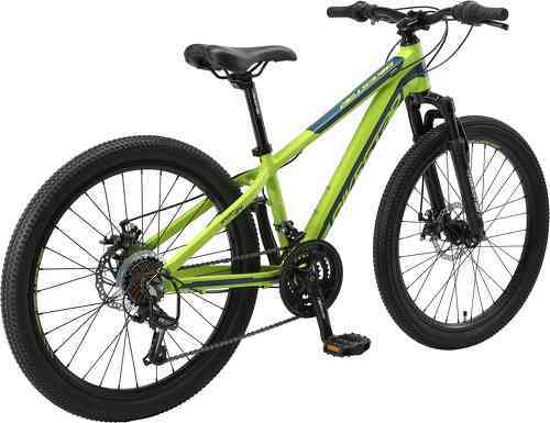 BIKESTAR-BIKESTAR VTT Vélo tout terrain 24" pour enfants de 10 - 13 ans | Bicyclette cadre 12.5 pouces 21 vitesses Shimano, hardtail, Freins Disc | Turquoise-2