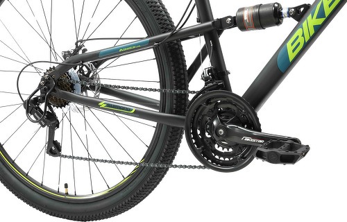 BIKESTAR-BIKESTAR VTT Vélo tout terrain, frein à disque, 21 vitesses Shimano, 29 pouces | Mountainbike tout suspendu integral cadre 19 pouces | Menthe-4