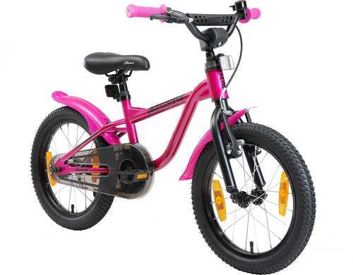 LÖWENRAD-LÖWENRAD Vélo enfant pour garcons et filles de 4 - 5 ans | Bicyclette enfant 16" pouces avec freins-0