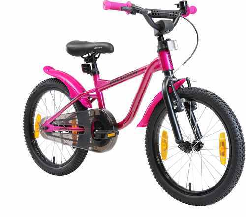 LÖWENRAD-LÖWENRAD Vélo enfant pour garcons et filles de 5 ans | Bicyclette enfant 18" pouces avec freins-0