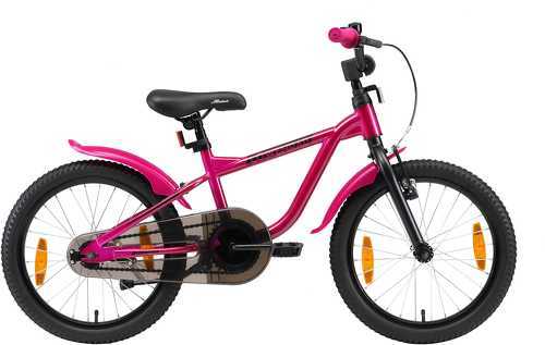 LÖWENRAD-LÖWENRAD Vélo enfant pour garcons et filles de 5 ans | Bicyclette enfant 18" pouces avec freins-1