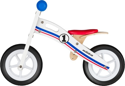 BIKESTAR-BIKESTAR Vélo Draisienne Enfants en bois pour garcons et filles de 2 - 3 ans | Vélo sans pédales évolutive 10 pouces | Blanc-1