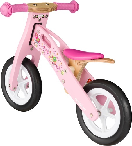 BIKESTAR-BIKESTAR Vélo Draisienne Enfants en bois pour garcons et filles de 2 - 3 ans | Vélo sans pédales évolutive 10 pouces | Blanc-2