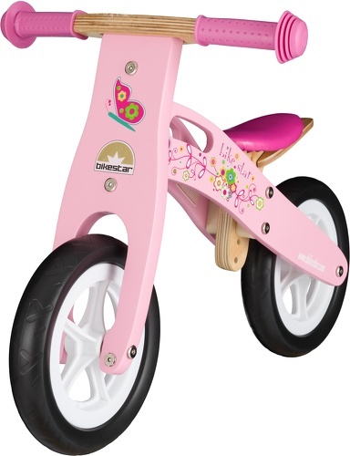 BIKESTAR-BIKESTAR Vélo Draisienne Enfants en bois pour garcons et filles de 2 - 3 ans | Vélo sans pédales évolutive 10 pouces | Blanc-4