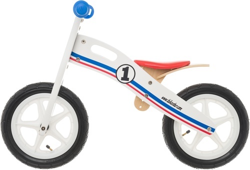 BIKESTAR-BIKESTAR Vélo Draisienne Enfants en bois pour garcons et filles de 3 - 4 ans | Vélo sans pédales évolutive 12 pouces | Blanc-1