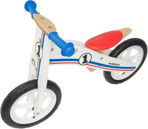 BIKESTAR-BIKESTAR Vélo Draisienne Enfants en bois pour garcons et filles de 3 - 4 ans | Vélo sans pédales évolutive 12 pouces | Blanc-4