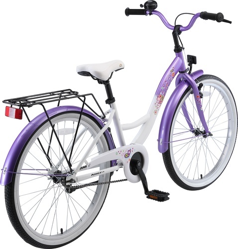 BIKESTAR-BIKESTAR Vélo enfant pour filles de 10 - 13 ans | Bicyclette enfant 24 pouces classique avec freins | Rose-4
