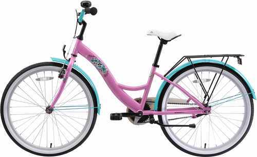 BIKESTAR-BIKESTAR Vélo enfant pour filles de 10 - 13 ans | Bicyclette enfant 24 pouces classique avec freins | Rose-1