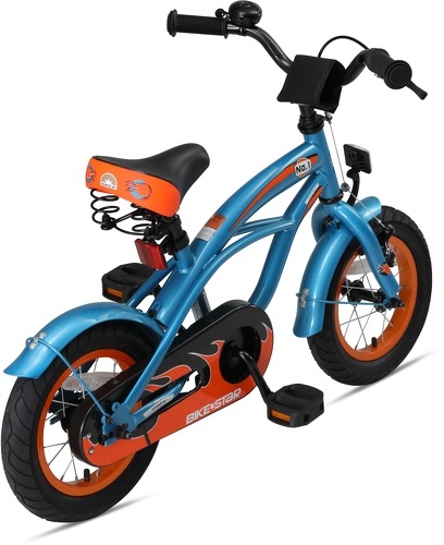 BIKESTAR-BIKESTAR Vélo enfant pour garcons et filles de 3 - 4 ans | Bicyclette enfant 12 pouces cruiser avec freins-3