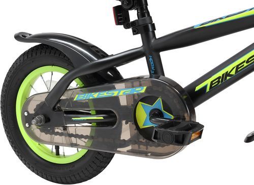 BIKESTAR-BIKESTAR Vélo enfant pour garcons et filles de 3 - 4 ans | Bicyclette enfant 12 pouces Mountainbike avec freins | Noir & Vert-3