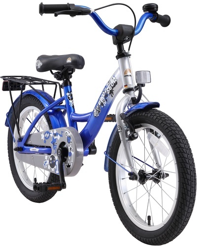 BIKESTAR-BIKESTAR Vélo enfant pour garcons et filles de 4 - 5 ans | Bicyclette enfant 16 pouces classique avec freins | Rose-0