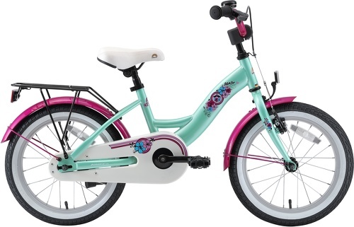 BIKESTAR-BIKESTAR Vélo enfant pour garcons et filles de 4 - 5 ans | Bicyclette enfant 16 pouces classique avec freins | Rose-1