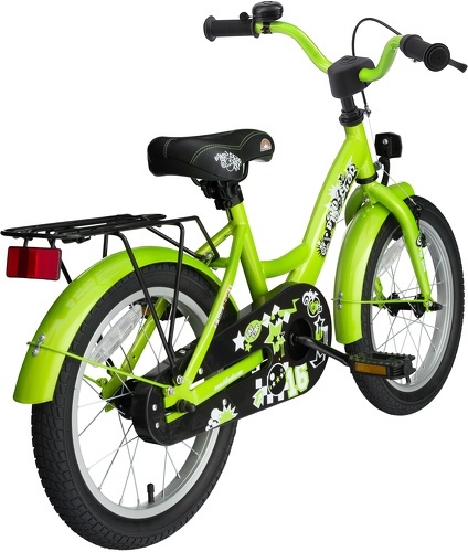 BIKESTAR-BIKESTAR Vélo enfant pour garcons et filles de 4 - 5 ans | Bicyclette enfant 16 pouces classique avec freins | Rose-3