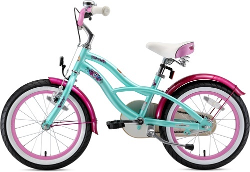 BIKESTAR-BIKESTAR Vélo enfant pour garcons et filles de 4 - 5 ans | Bicyclette enfant 16 pouces cruiser avec freins-2