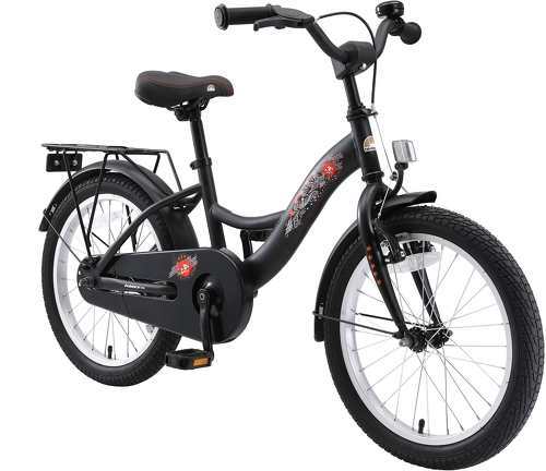 BIKESTAR-BIKESTAR Vélo enfant pour garcons et filles de 5 - 7 ans | Bicyclette enfant 18 pouces classique avec freins | Noir-image-1