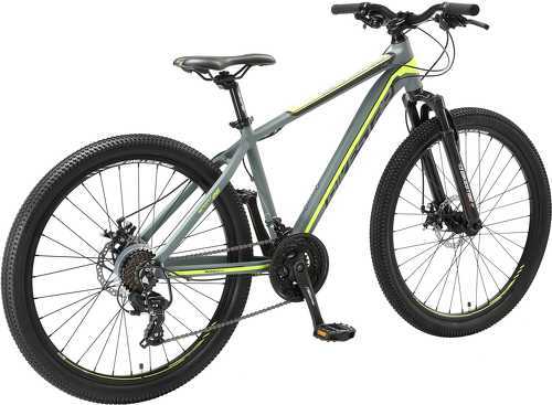 BIKESTAR-BIKESTAR VTT en aluminium, frein à disque, 21 vitesses Shimano, 26 pouces | Mountainbike suspension avant cadre 13", 16 pouces-2