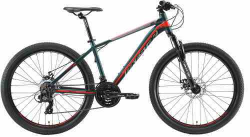 BIKESTAR-BIKESTAR VTT en aluminium, frein à disque, 21 vitesses Shimano, 26 pouces | Mountainbike suspension avant cadre 13", 16 pouces-1