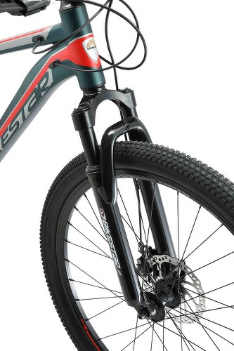 BIKESTAR-BIKESTAR VTT en aluminium, frein à disque, 21 vitesses Shimano, 26 pouces | Mountainbike suspension avant cadre 13", 16 pouces-3