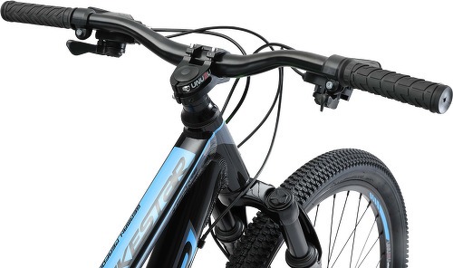 BIKESTAR-BIKESTAR VTT en aluminium, frein à disque, 21 vitesses Shimano, 26 pouces | Mountainbike suspension avant cadre 16 pouces | Blanche-3