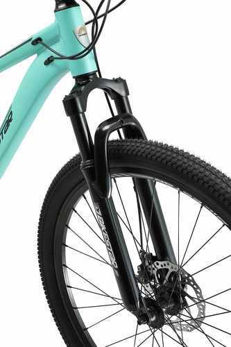 BIKESTAR-BIKESTAR VTT en aluminium, frein à disque, 21 vitesses Shimano, 27.5 pouces | Mountainbike cadre 14" pouces MTB suspension avant | Noir Rouge-3